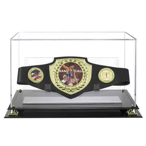 championship belt display case